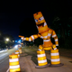 Illustration for article titled The Traffic Barrel Monster Will Eat You And Your Car